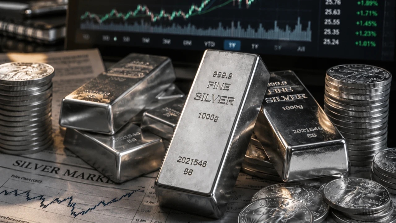 120 doları gören gümüşte sert dönüş