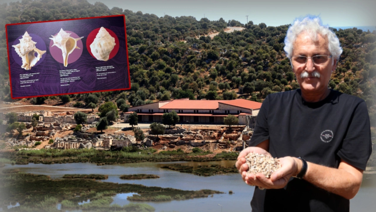Antalya'da Myra-Andriake Antik Kenti'nde konuşan Prof. Dr. Nevzat Çevik