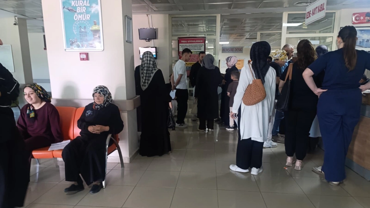 Bayram için geldikleri kentte sudan zehirlendiler: 55 kişi hastanelik oldu