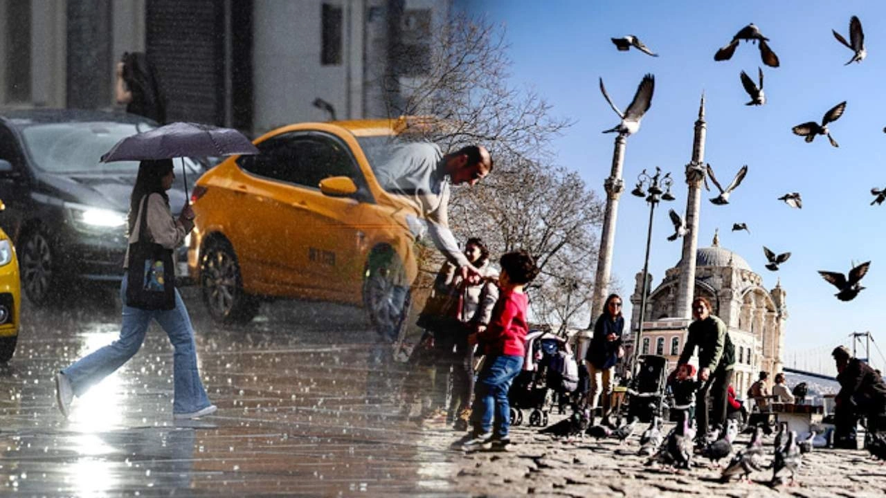 Bir sağanak yağışlı bir güneşli: Meteoroloji hafta sonu için 7 bölgeyi de uyardı