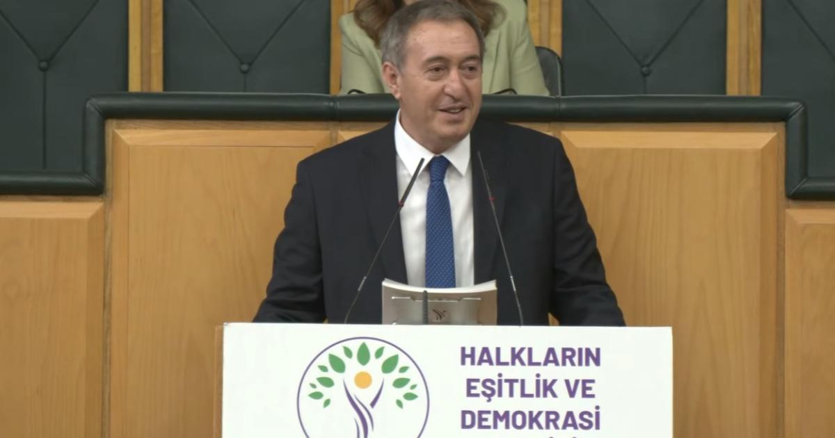 DEM Parti Eş Genel Başkanı Tuncer Bakırhan: Meclis Genel Kurulu'nda yapılan grup toplantısında konuştu