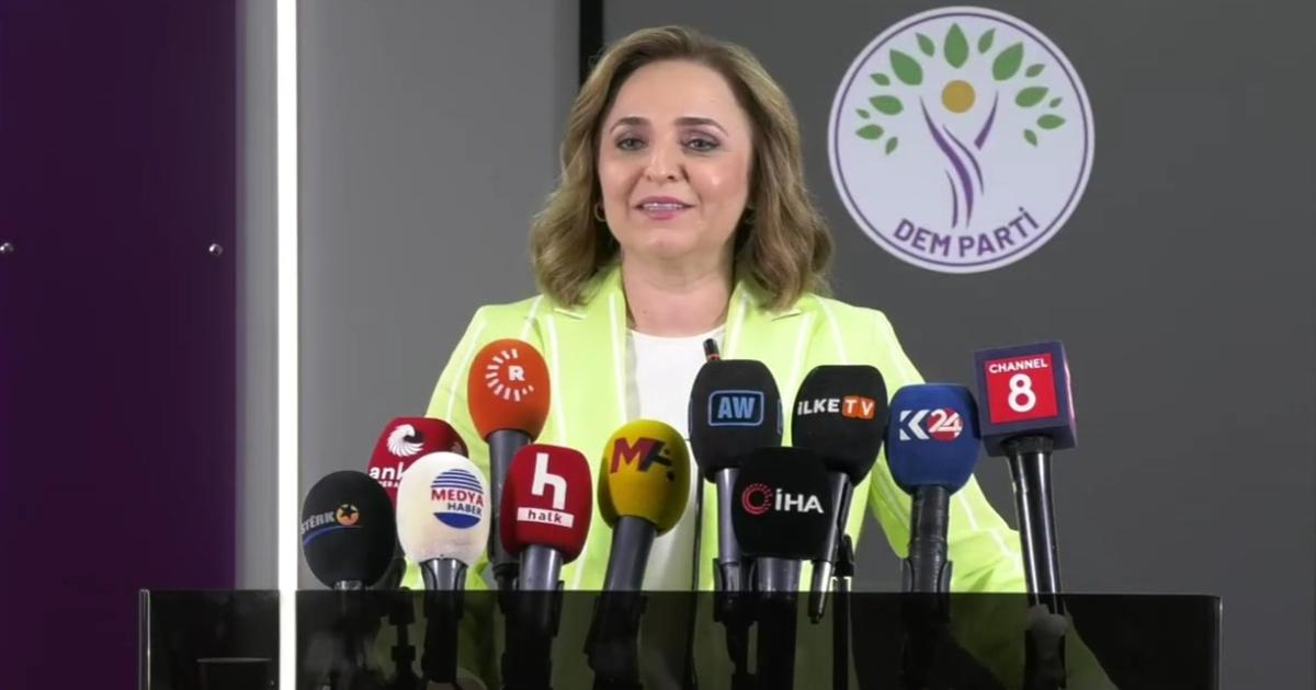 DEM Parti Sözcüsünden çerçeve yasa açıklaması