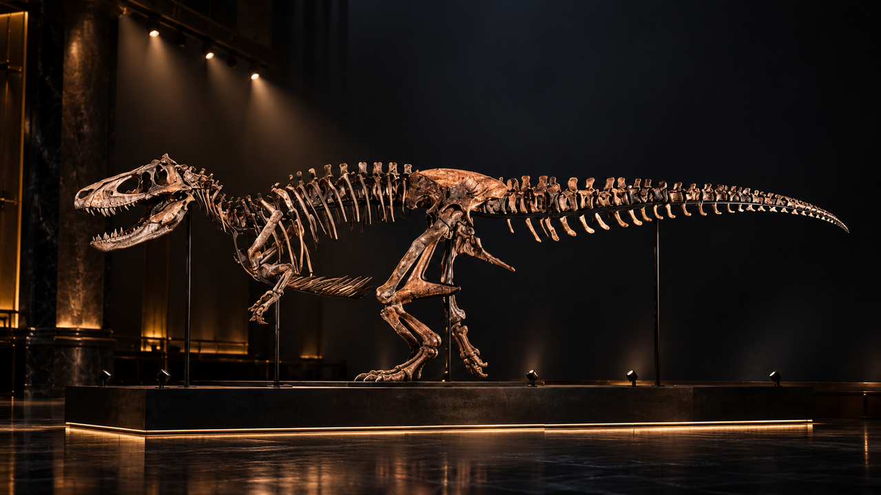 Dinozor fosiline 47,3 milyon dolar
