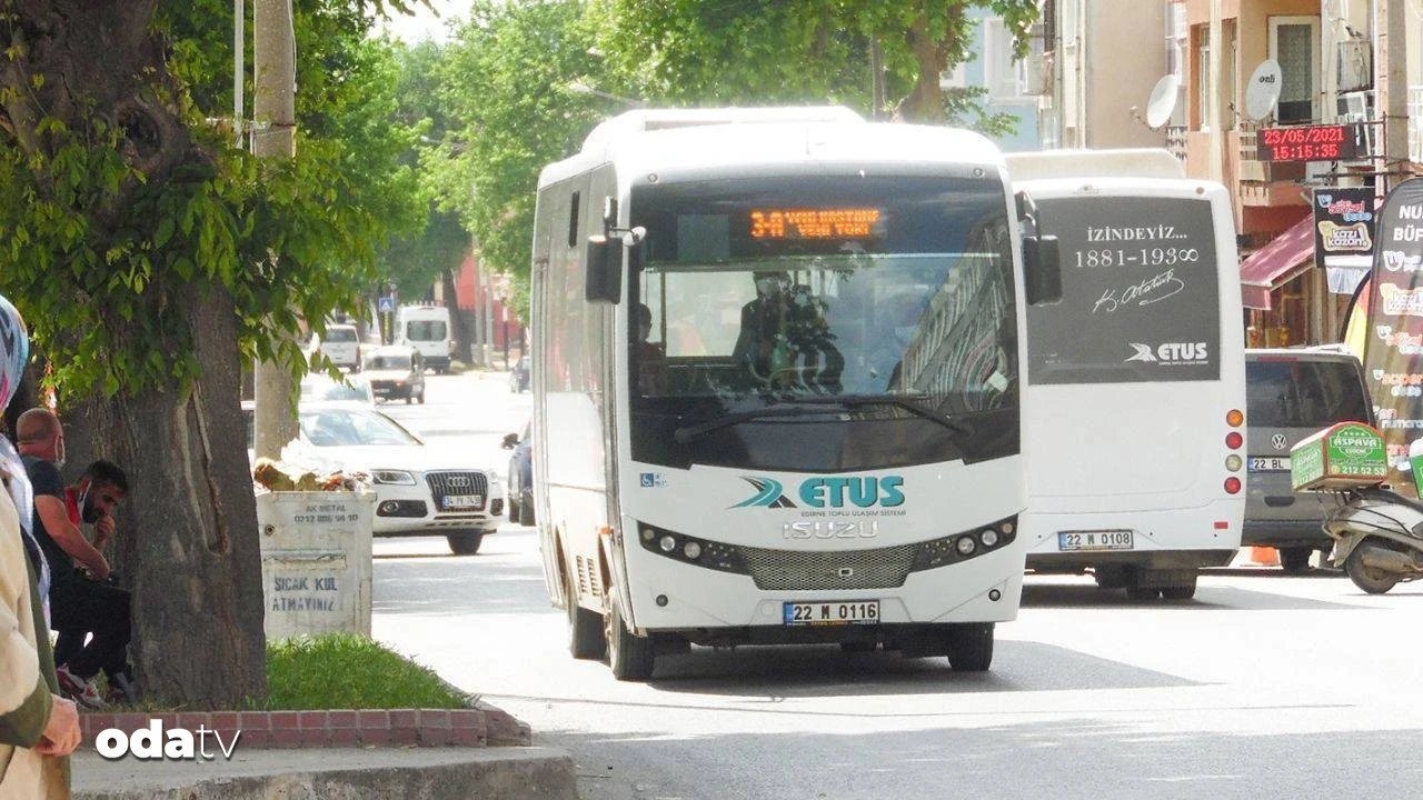 Edirne'de taksi ve minibüs ücretlerine yüzde 15 zam yapıldı
