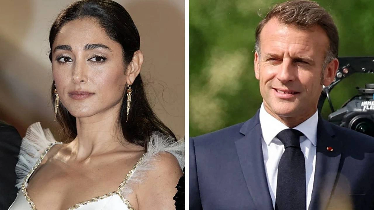 Eşinin attığı tokadın sebebi belli oldu! Macron'un İranlı oyuncuyla mesajları ortaya çıktı