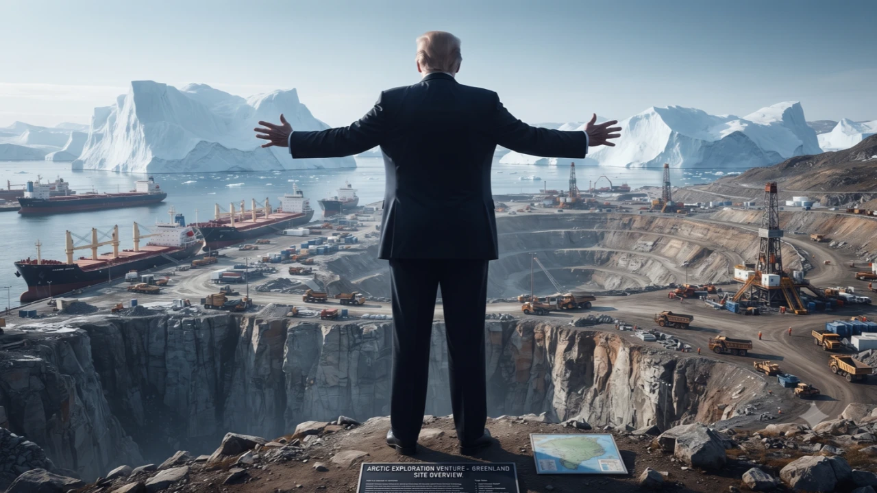 Grönland'da 1 trilyon dolar değerinde petrol bulunduğunu öne süren Trump bağlantılı Greenland Energy