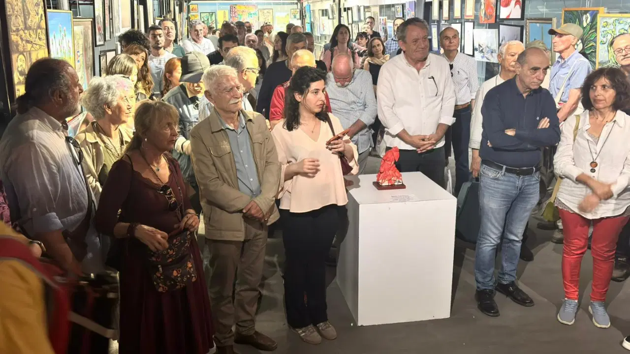 Küba için dayanışma sergisi kapıları açtı