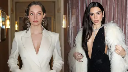 Özge Özacar Dua Lipa'nın özel davetinde! Cesur seçimi tam not aldı