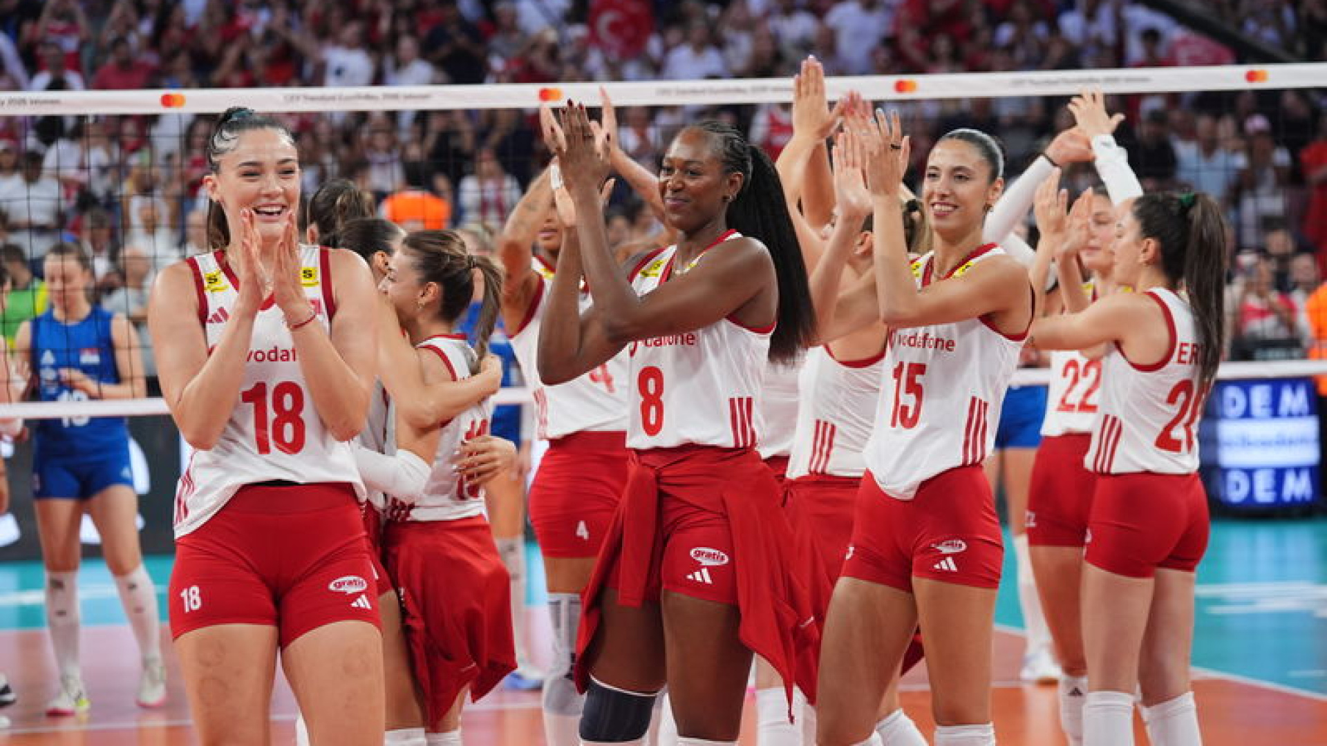 Trendyol 2026 CEV Kadınlar Avrupa Voleybol Şampiyonası finalinde Filenin Sultanları