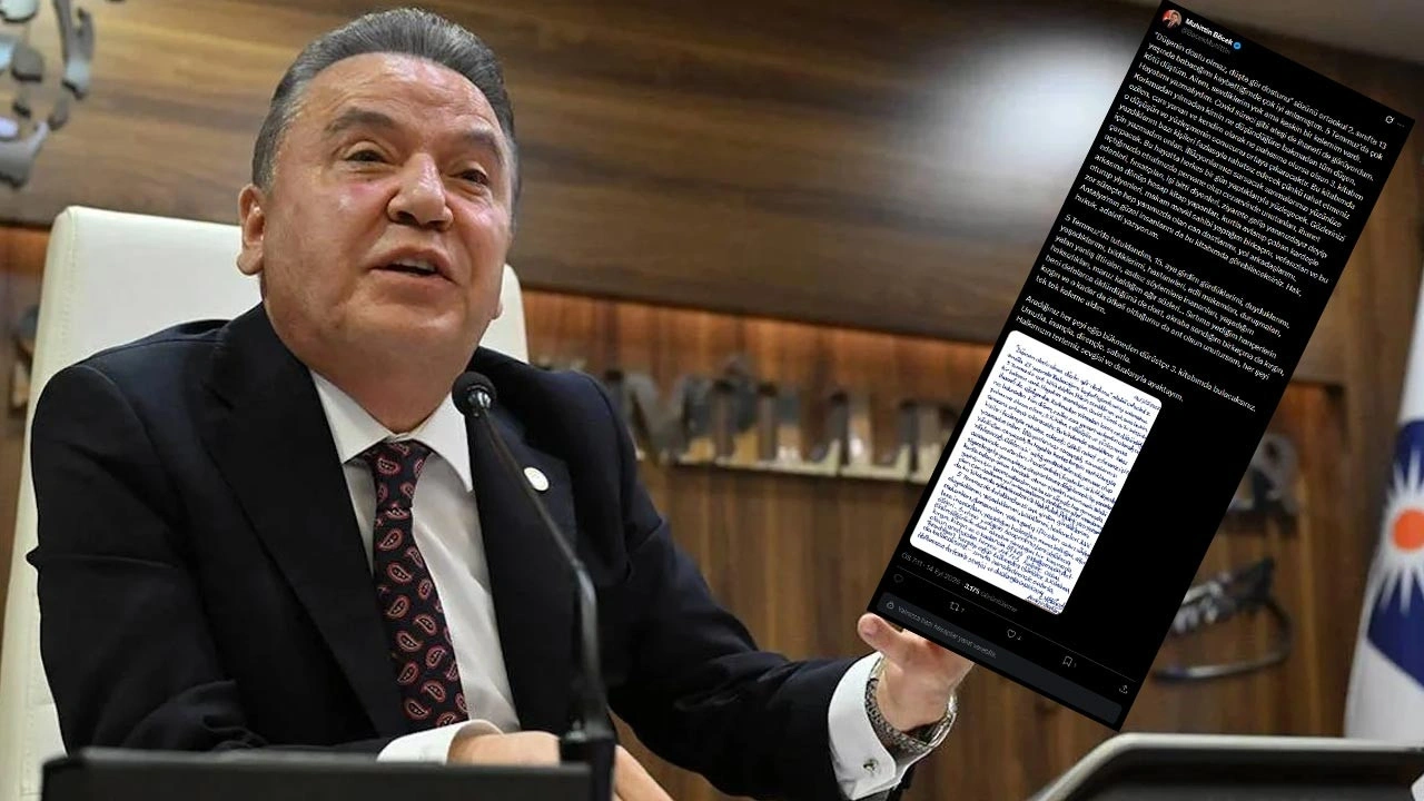 Tutuklu Antalya Büyükşehir Belediye Başkanı Muhittin Böcek, cezaevinde üçüncü kitabını kaleme aldığını duyurdu