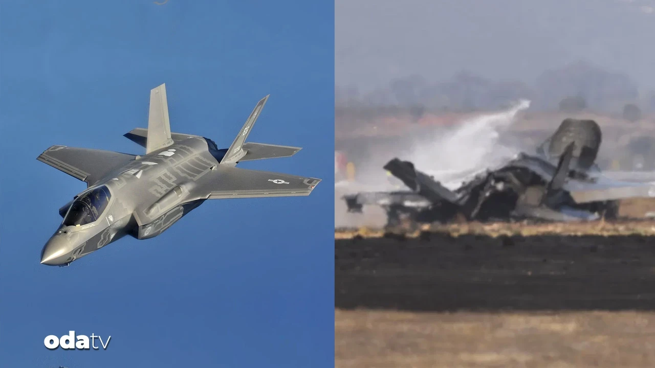 Yaklaşık 109 milyon dolar değerindeki F-35B hayalet savaş uçağı